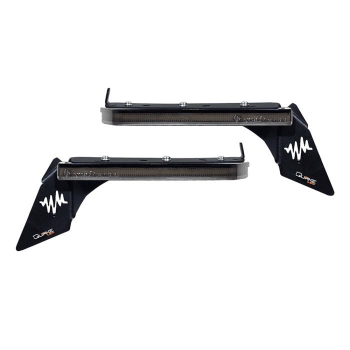 Quake LED Quake LED Slim Smoked DRL Fender Chop Kit - JT Rubicon and Mojave / JL Rubicon