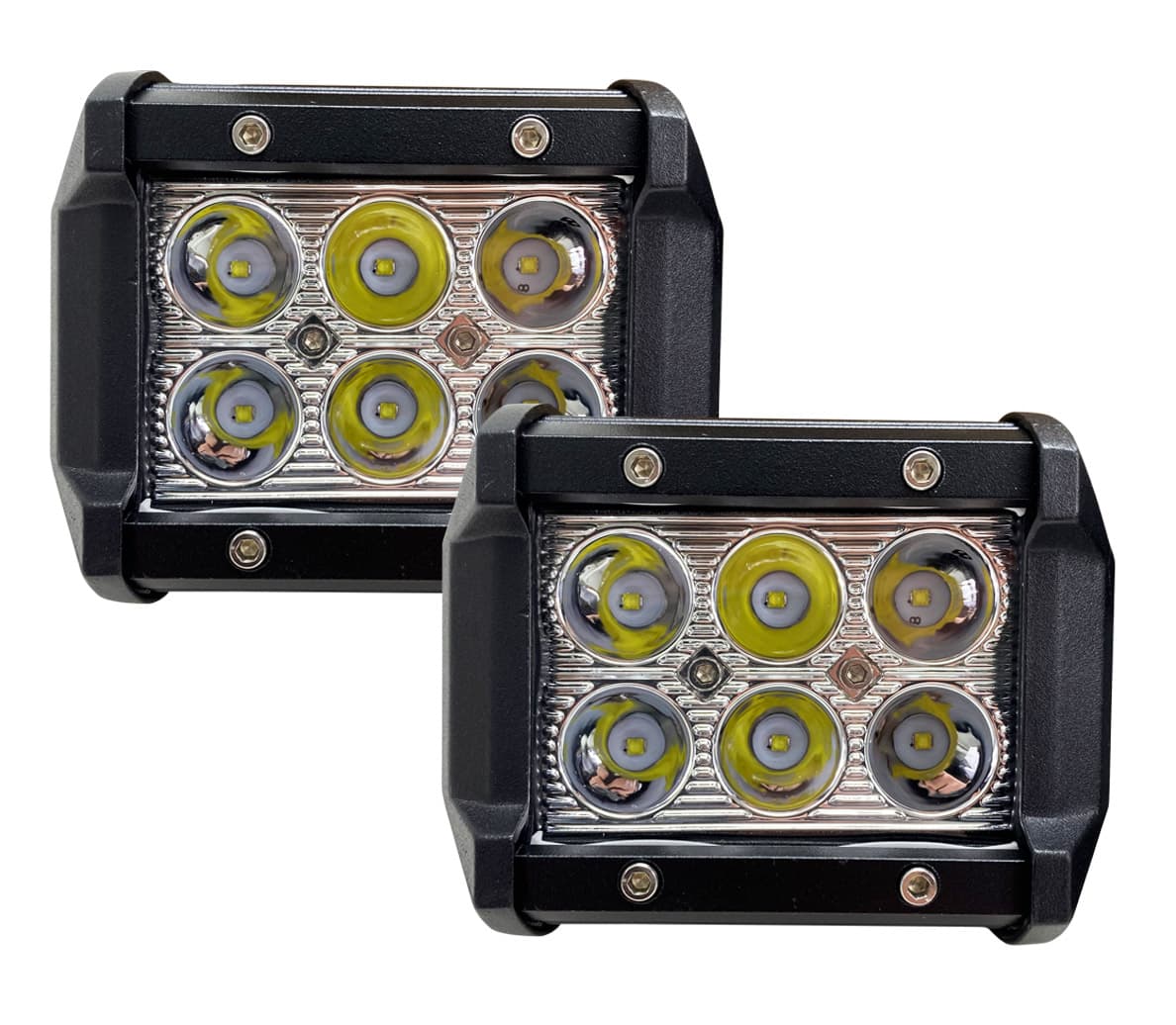 Street Series 18W 6-LED Bottom Mount LED Spot Lights (Pair) product image