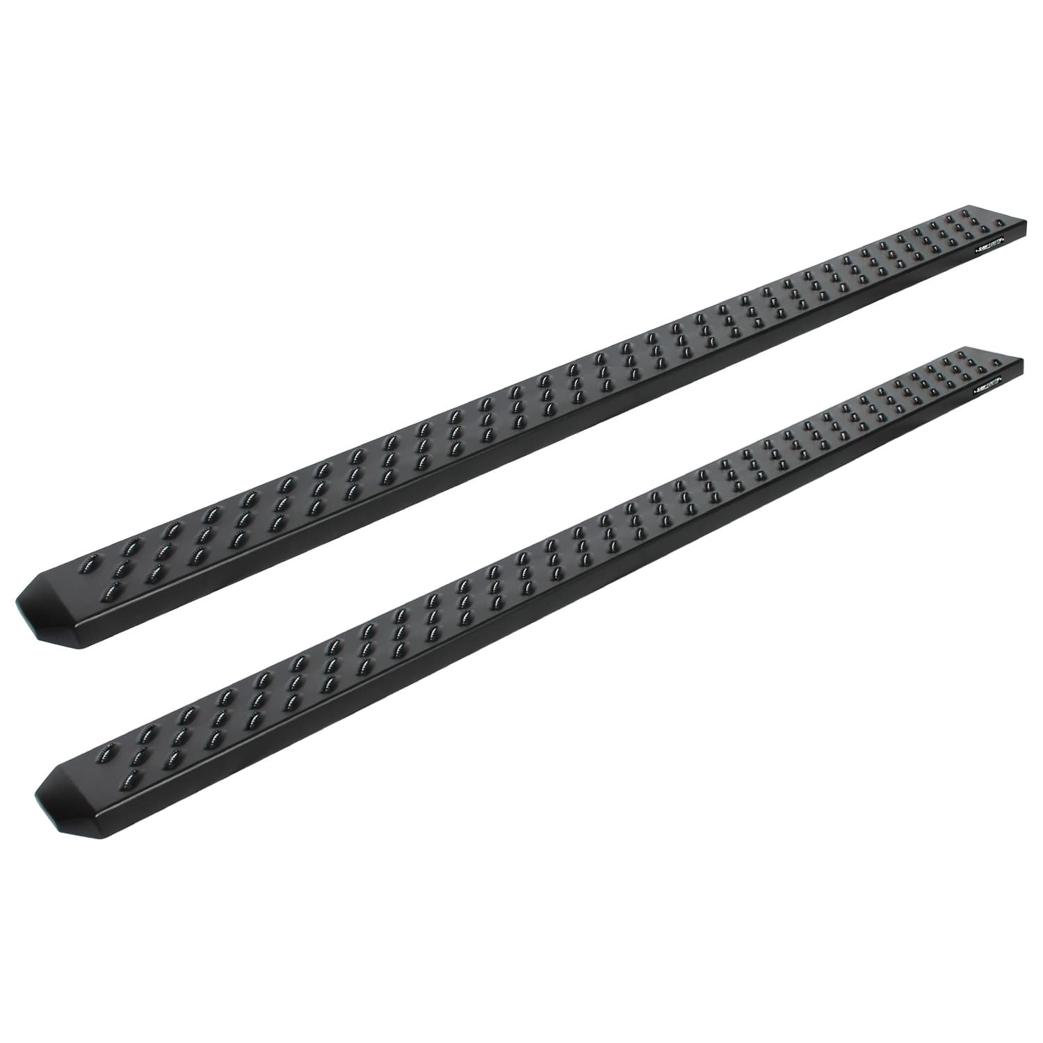 Raptor Series Raptor Series 2104-0378BT Raptor Series Sawtooth Running Boards Black Textured Aluminum Part# 2104-0378BT