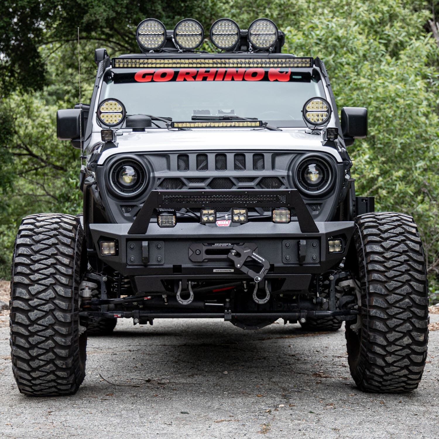 Go Rhino 18C WRANGLER JL/JLU/20C GLADIATOR JTTRAILLINE FULL WIDTH FRONT BUMPER