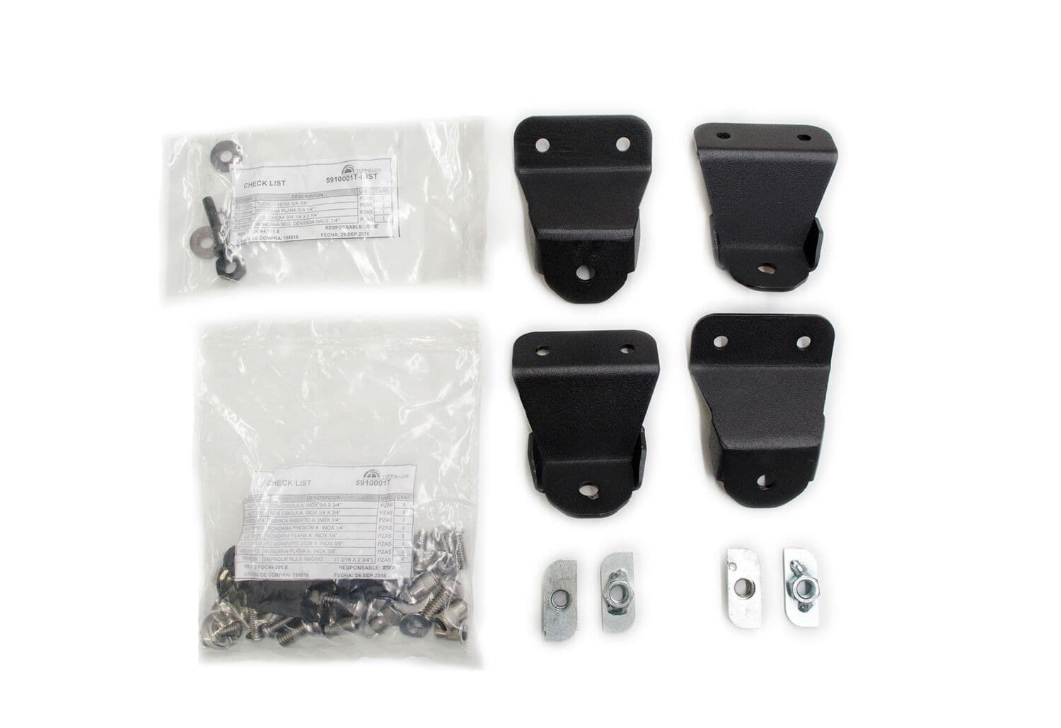 Go Rhino Go Rhino 5910001T - SRM Rack Mounting Kit - Fixed Mount - Textured Black