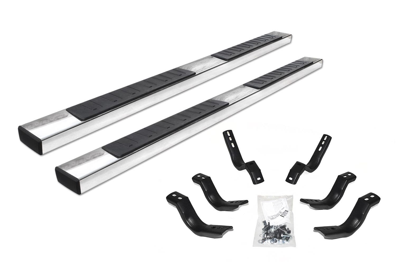Go Rhino Go Rhino 660180PS - 6 OE Xtreme II Series SideSteps - Boards Only - Polished Stainless Steel