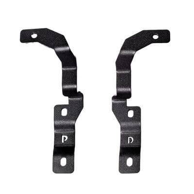 Go Rhino Go Rhino 732255T - XE Hood Hinge Light Mounts - Textured Black