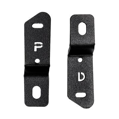 Go Rhino Go Rhino 732280T - XE Hood Hinge Light Mounts - Textured Black