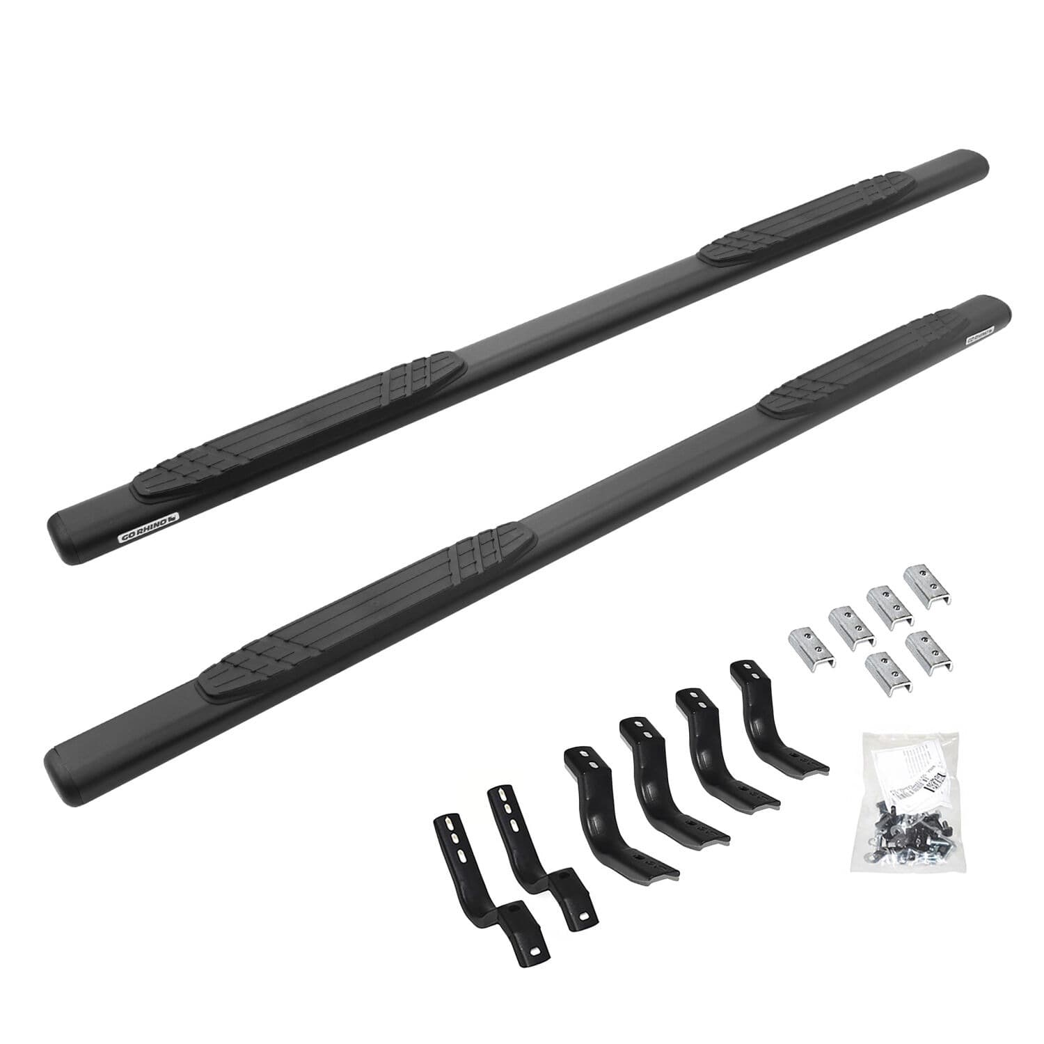 Go Rhino 684423971T - 4 OE Xtreme SideSteps With Mounting Bracket Kit - Textured Black product image