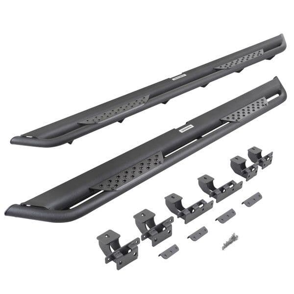 Go Rhino DT4516T - Dominator Xtreme DT Side Steps with Mounting Bracket Kit - Textured Black product image