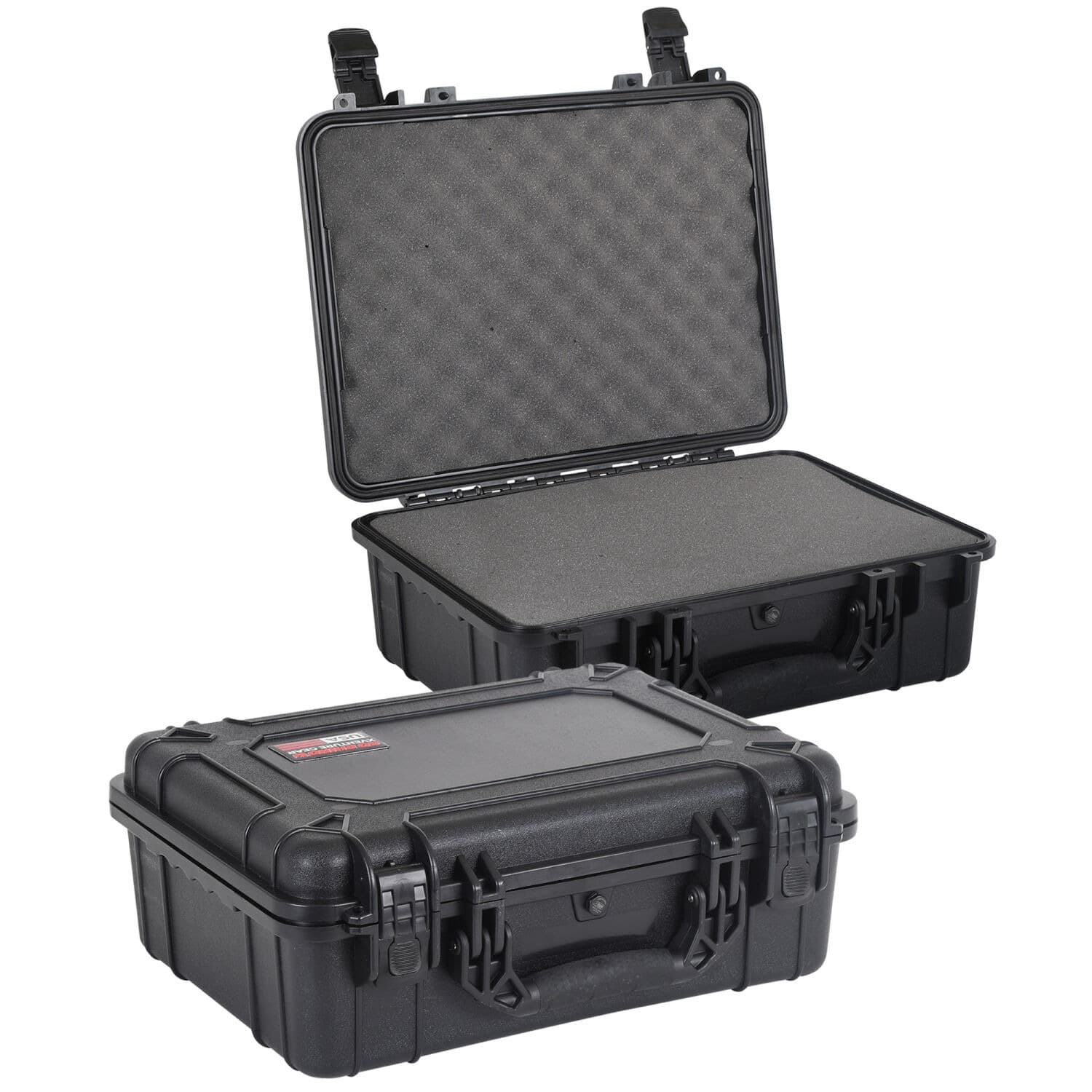 Go Rhino Go Rhino XG201608F - Xventure Gear Hard Case With Foam - Large Box 20 - Textured Black