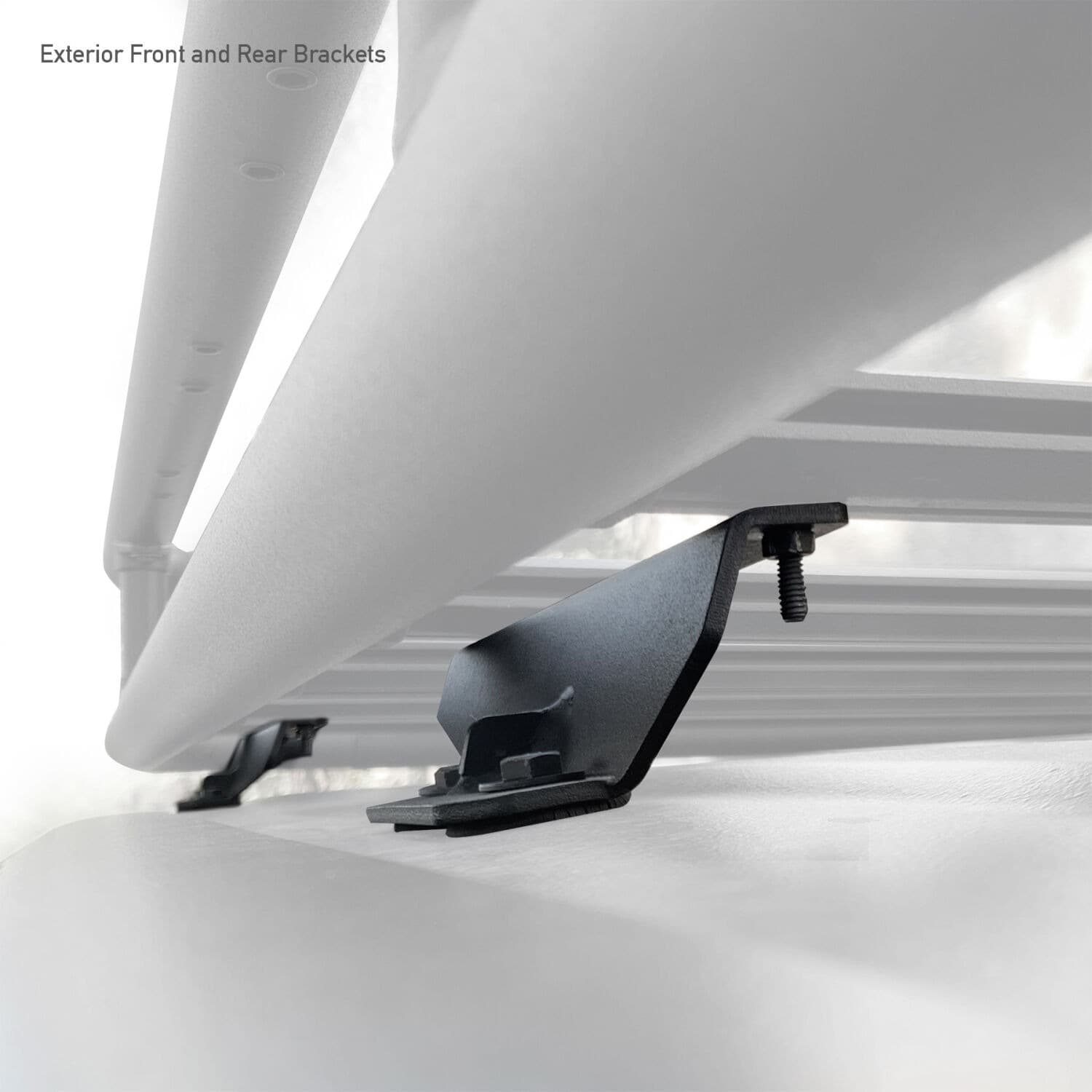 18C WRANGLER JLU MOUNTS TO ROOF AND ROLL BARS BLACK MOUNT KITS product image