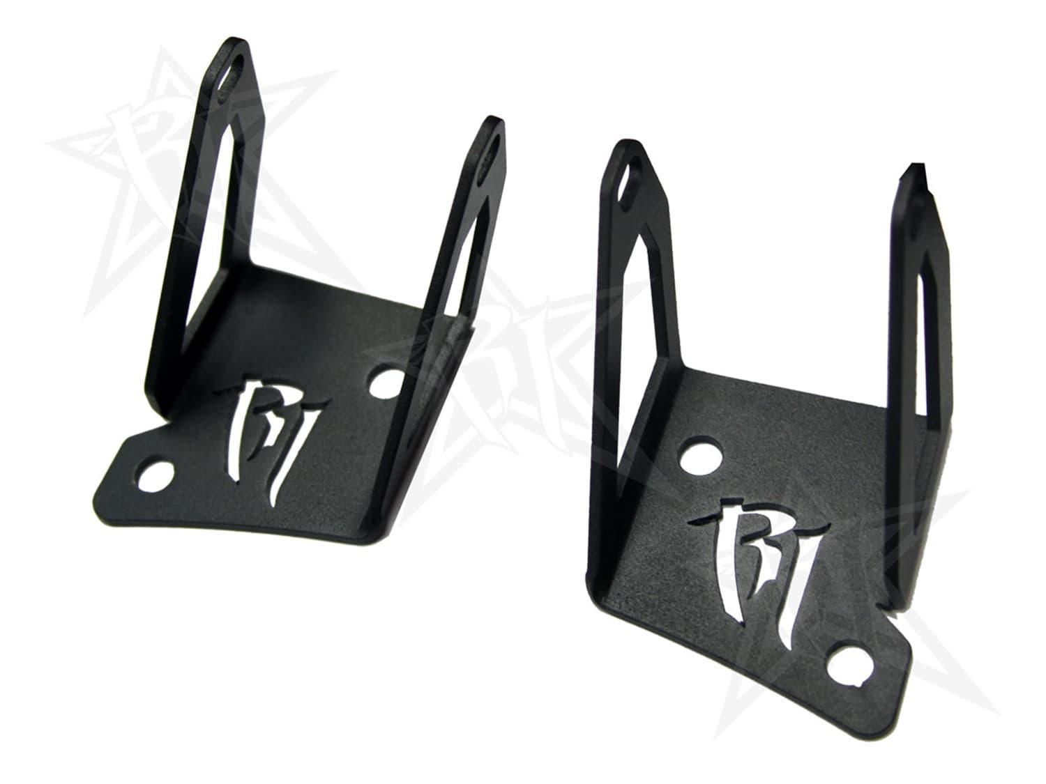 RIGID Industries RIGID 2007-2015 Jeep JK A-Pillar Mount Kit, Fits D-Series or Radiance POD Lights