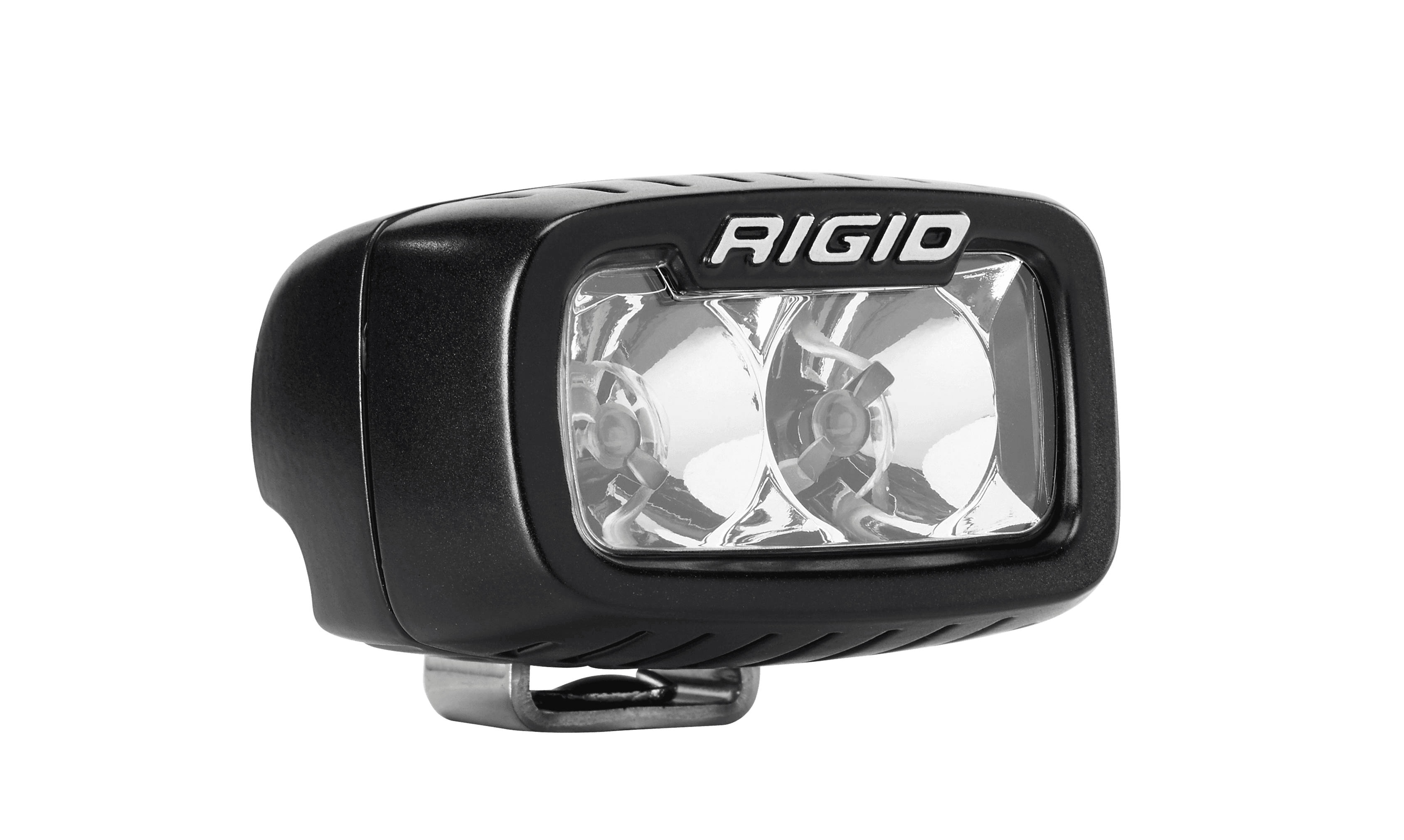 RIGID Industries 902113 SR-M Series PRO, Flood Optic, Surface Mount, Black Housing, Single product image