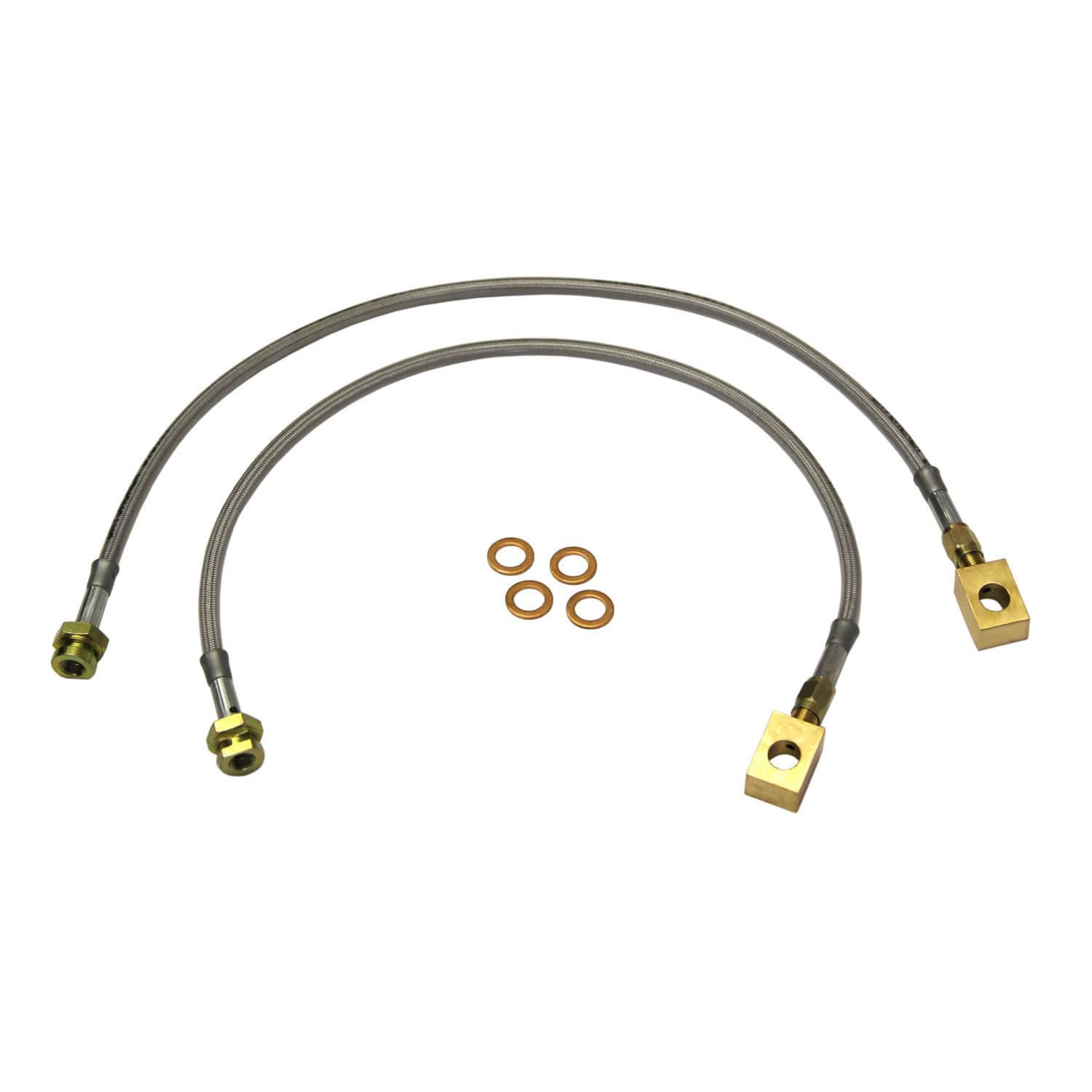 Jeep Stainless Steel Brake Line 75-81 Front Lift Height 2.5-5 Inch Pair Skyjacker product image