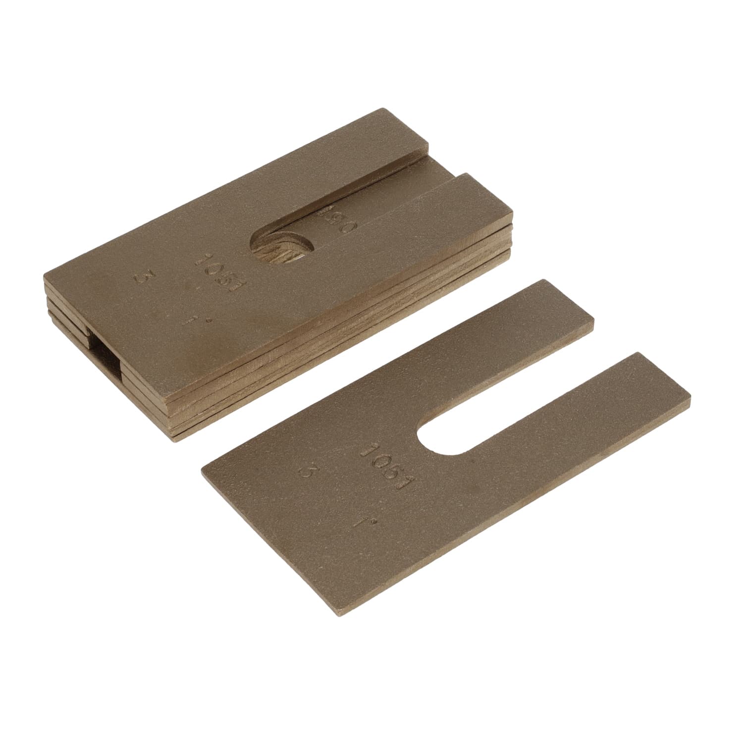 Specialty Products Company / SPC Performance SPC 10514 - MANGANESE BRONZE SHIMS 3 x 6 x 1 (6 PIECES)