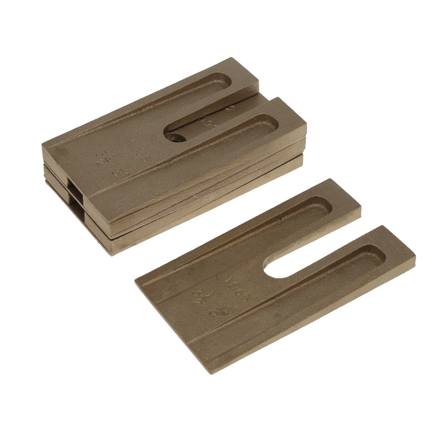 Specialty Products Company / SPC Performance SPC 10654 - Manganese Bronze Shims 3.5x6.25x3 (6 Pieces)