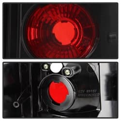 Spyder Jeep Grand Cherokee 05-06 Euro Style Tail Lights - Black product image