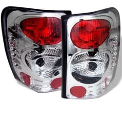 Spyder Auto Spyder Jeep Grand Cherokee 99-04 Euro Style Tail Lights - Chrome