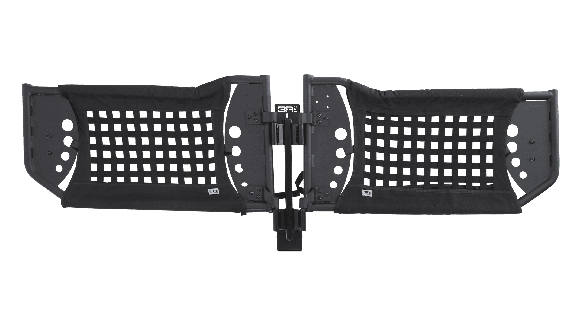 Door Storage Bar; Incl. Mounting Hardware; 1 in. Tube; 4mm Steel Plates; product image