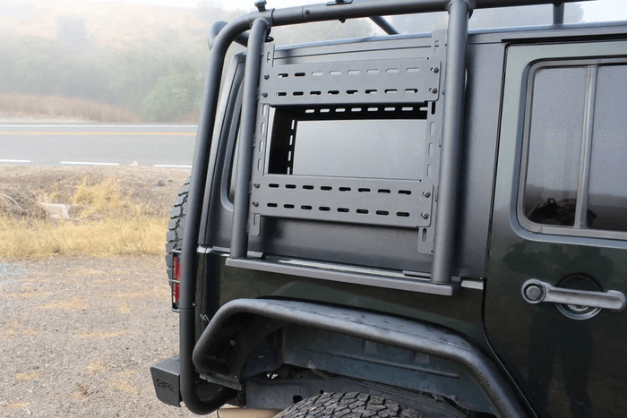 Body Armor Cargo Roof Rack Accessory Mount; Incl. Step Pad; Fits Driver Or Passenger Side;
