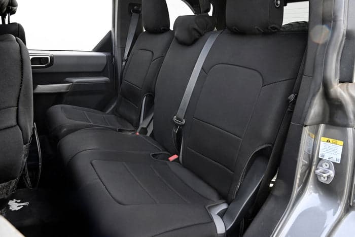 Body Armor Body Armor Rear Seat Covers - Black - Bronco 2021+ 4Dr