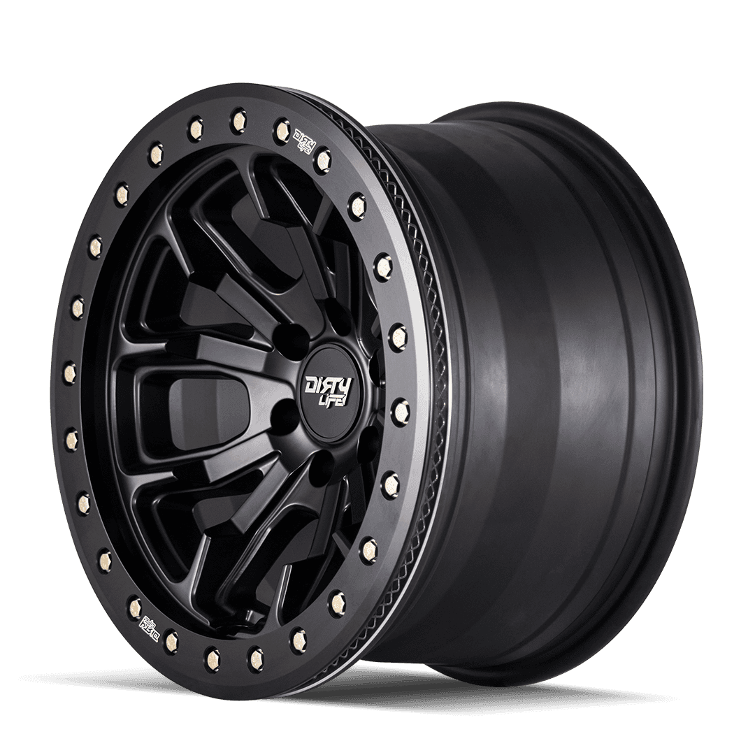 Dirty Life DT-1 9303 Series Beadlock Wheel 17x9 5x5 12mm Offset Matte Black - JT/JL/JK product image