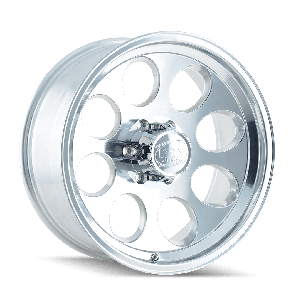 Cast Aluminum Wheels 171 PO 18x9 Polished 5 On 127 Bolt Pattern 0 Offset ION Wheels