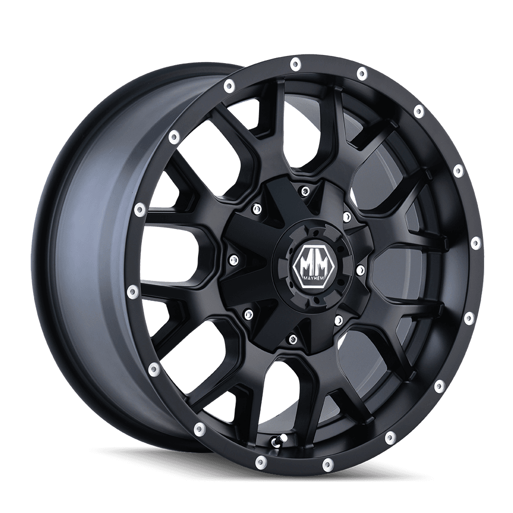 WARRIOR (8015) MATTE BLACK 20X9 5127/5139.7 0MM 87MM