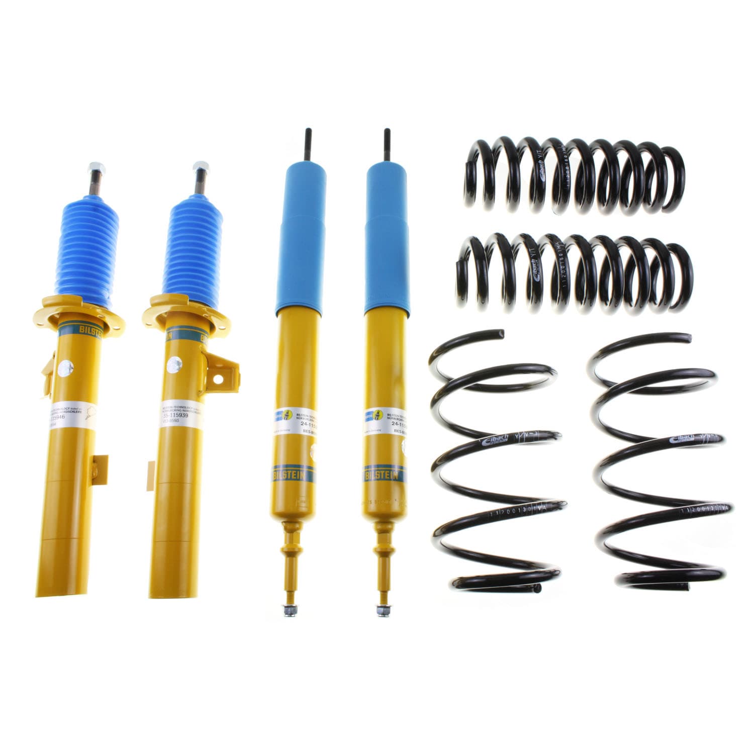 Bilstein Front and Rear BMW 128i 2012-2008, 135i 2012-2008 B12 (Pro-Kit) Suspension Kit