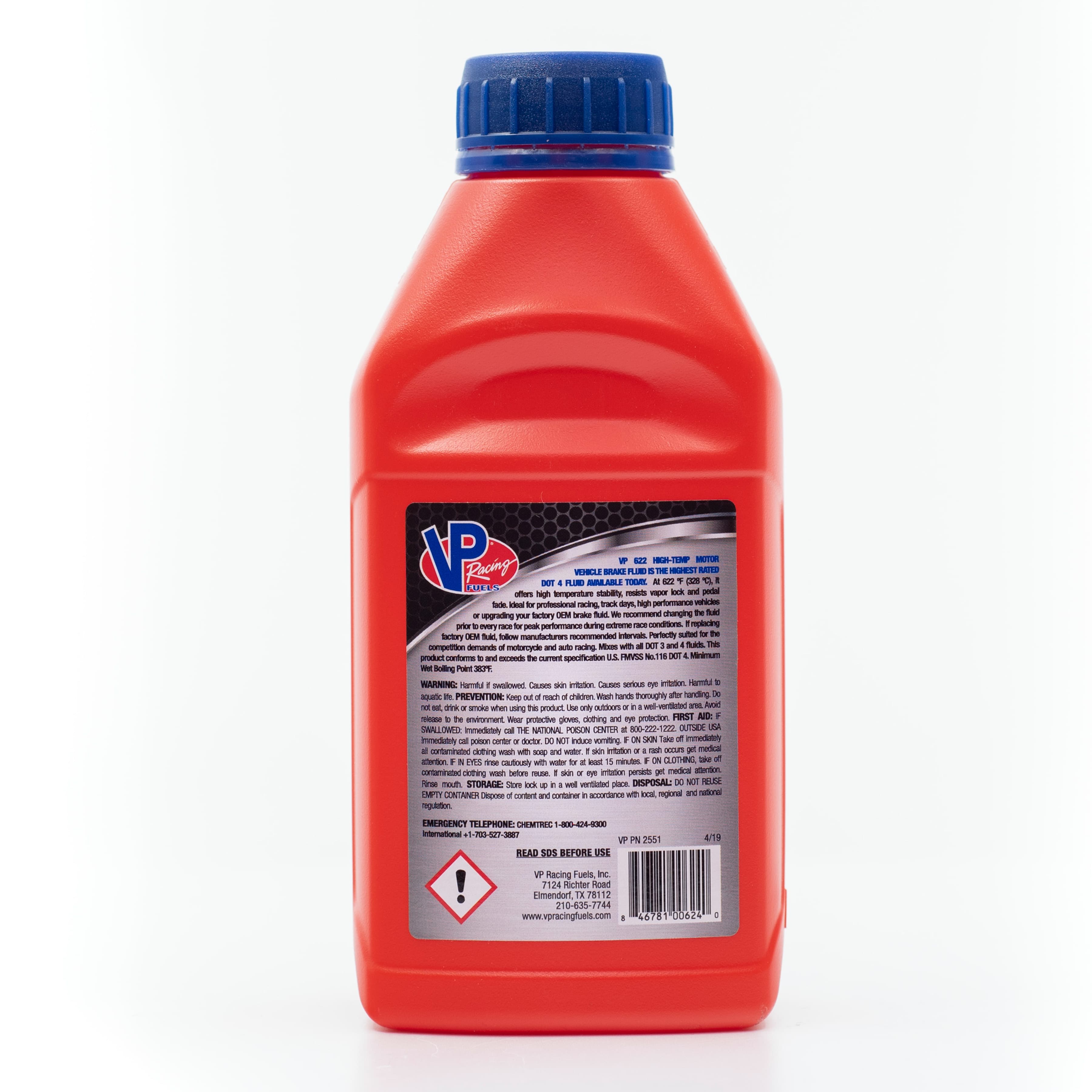 VP Racing Fuels 2551 VP 622 Racing Brake Fluid 500mL product image