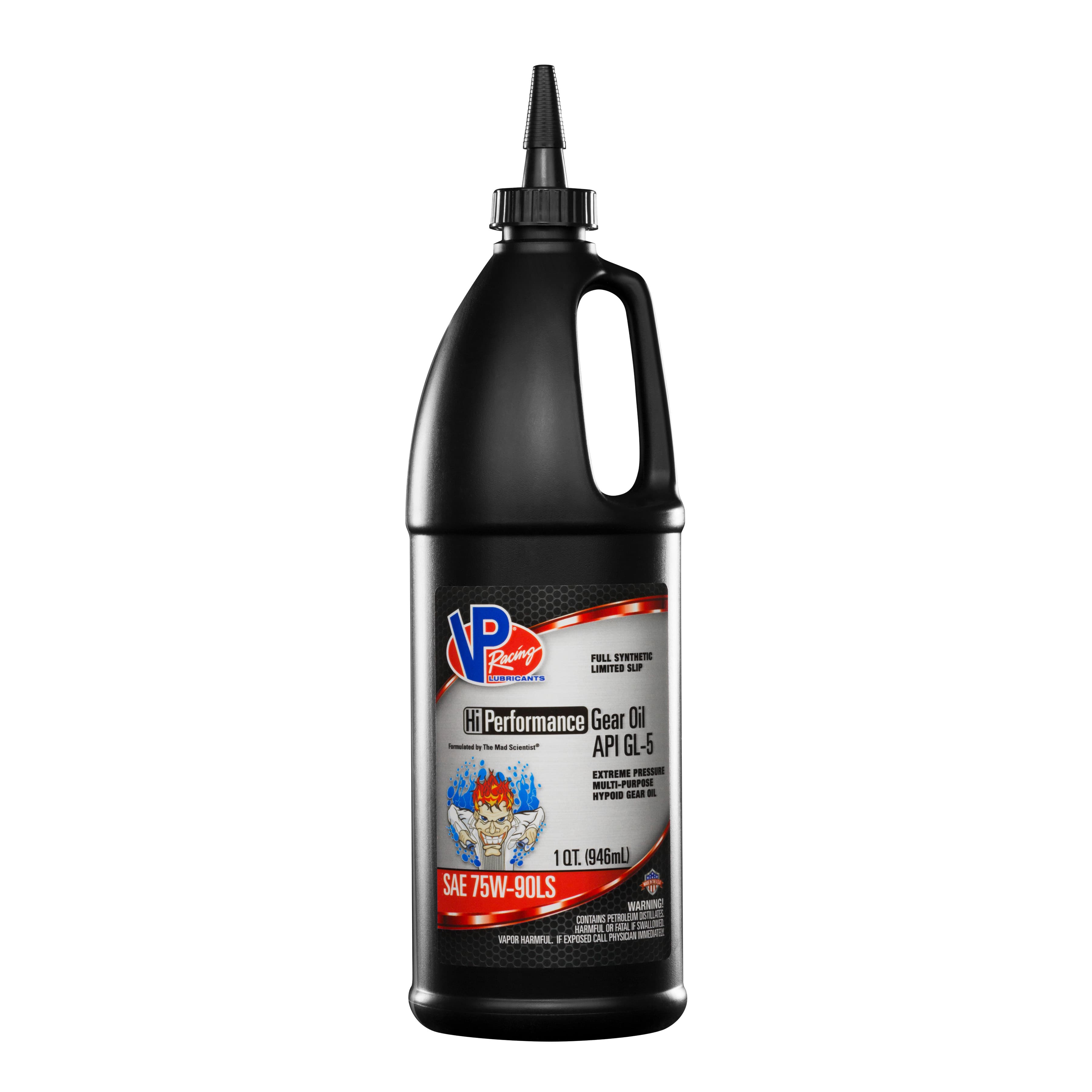 VP Racing Fuels 2885 Full SYN GL-5 75W-90 HI-PERF Gear Oil Qt product image