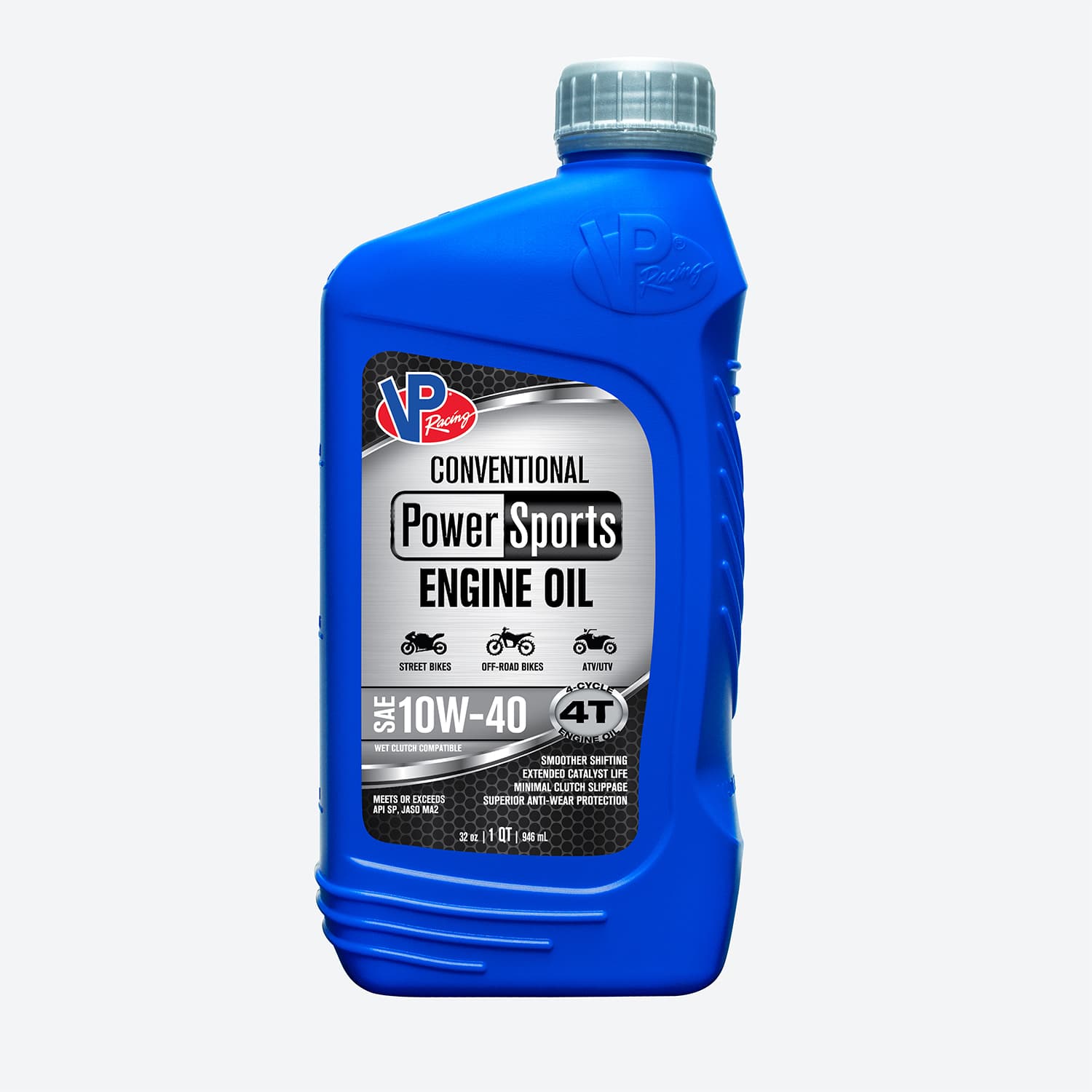VP Racing Fuels 2948 VP POWERSPORTS CONVENTIONAL 4T SAE 10W-40 QT product image