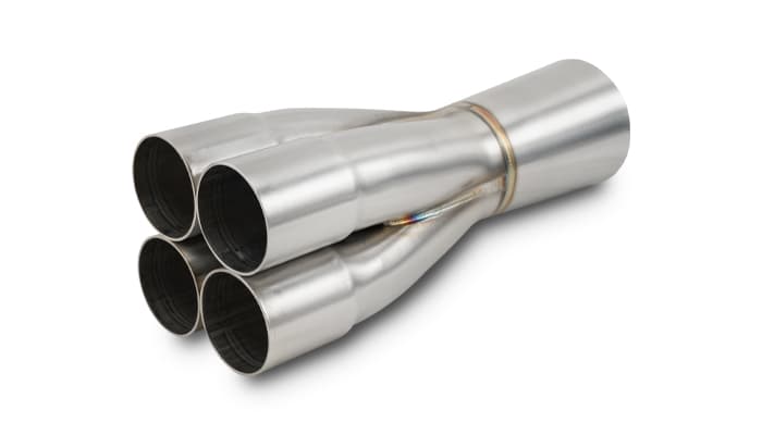 Vibrant Performance - 10302 - 4-1 Merge Collector, 1.75 in. Inlet I.D.; Merge - 2.5 in.; Outlet O.D. - 3 in. product image