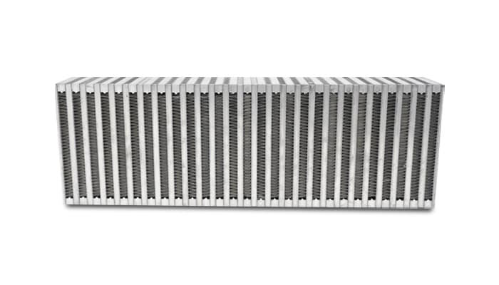 Vertical Flow Intercooler Core; 24 in. Core Width; 3.5 in. Core Thickness; 8 in. Height; 6061 Aluminum; product image