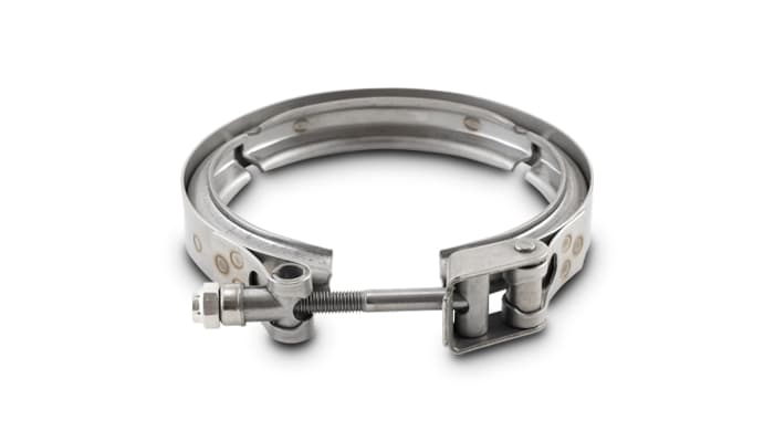Quick Release V-Band Clamp; 1.75 in. Matiching Tube Size; 2.4375 in. Flange OD; 300 Series Stainless Steel; product image