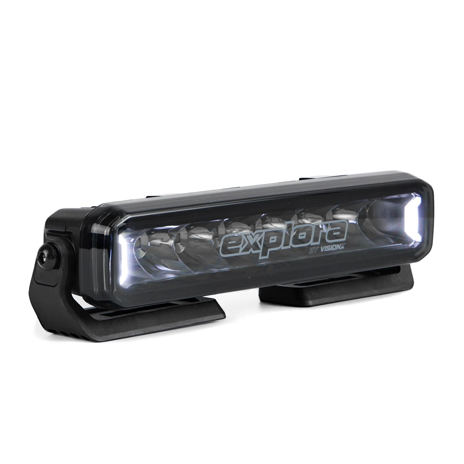 Vision X Lighting 10IN EXPLORA LIGHT BAR SINGLE ROW W/ DUALCOLOR DRL & WIRING HARNESS