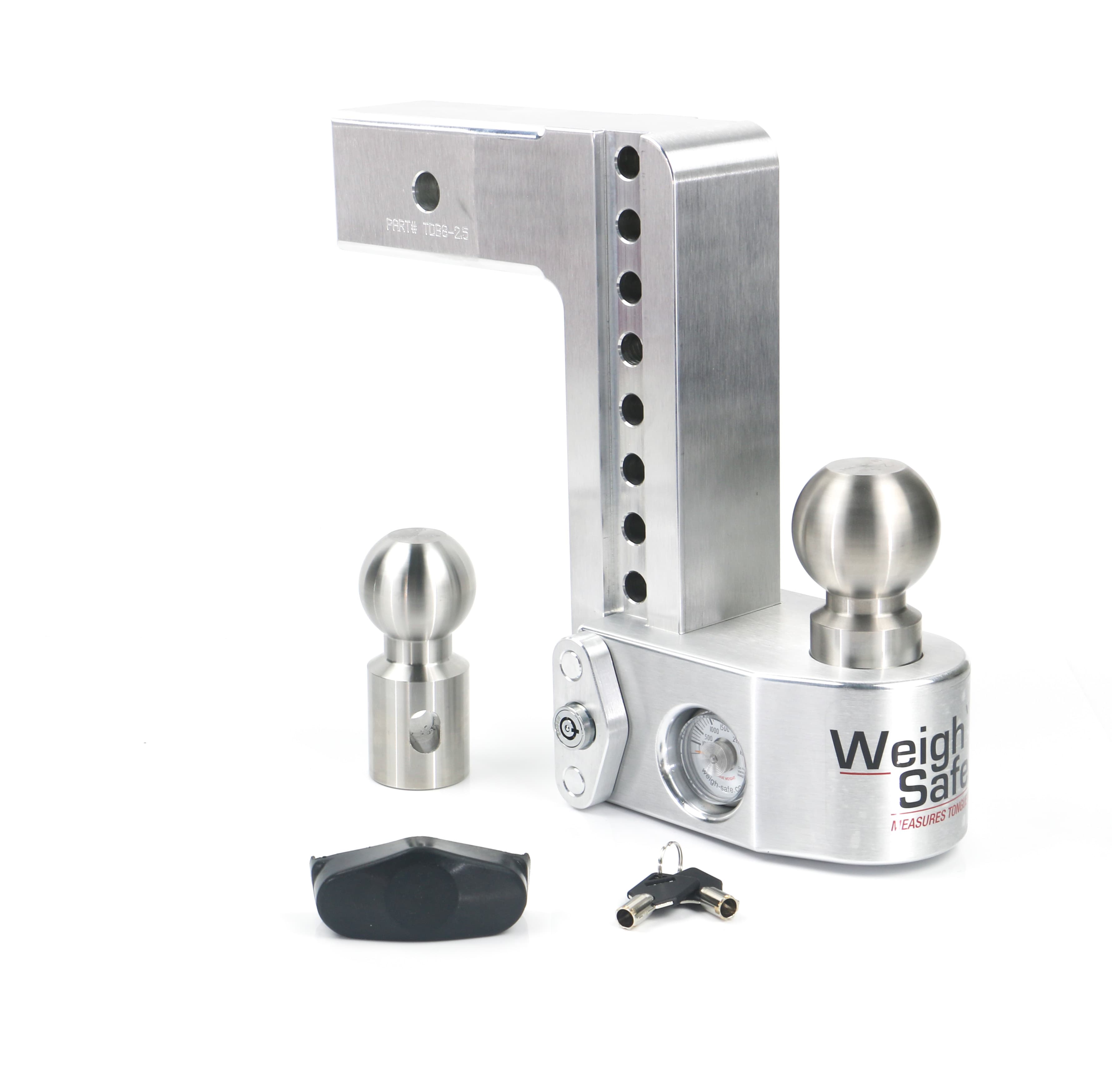 WEIGH SAFE 8IN DROP HITCH W/ 2.5IN SHANK (8K/14.5K GTWR) product image
