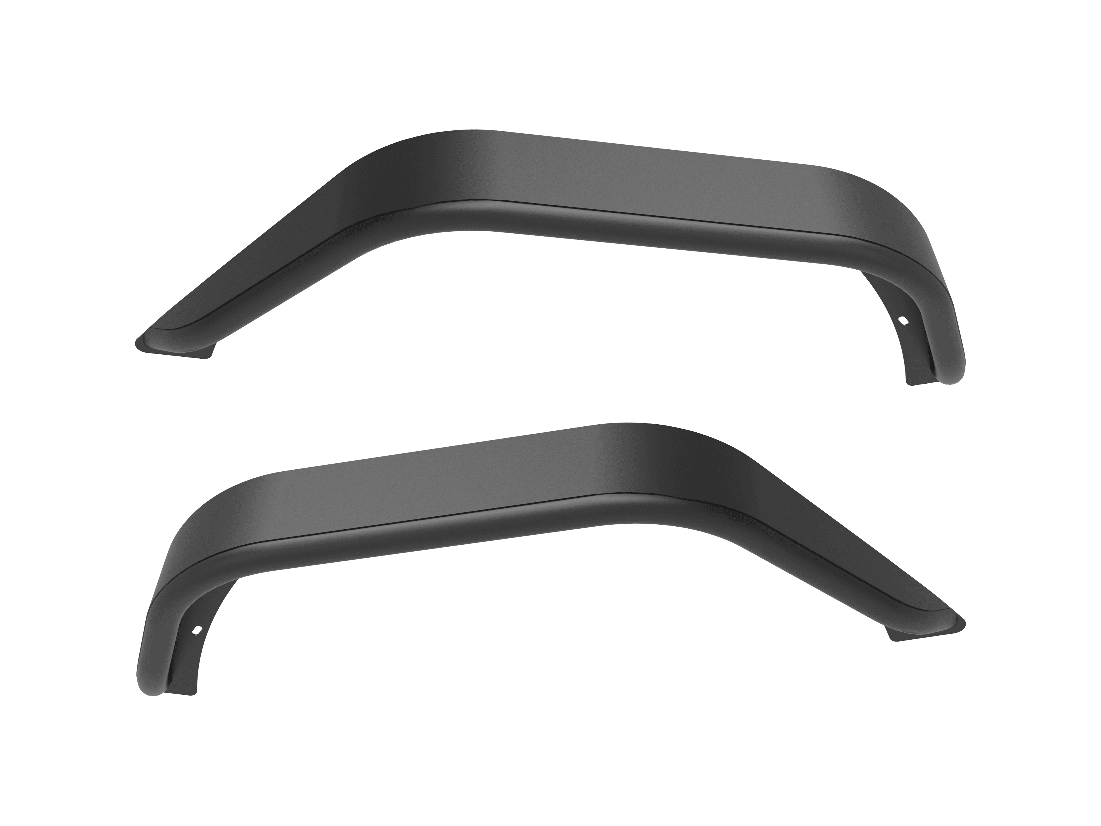 Winjet Attica 4x4 ATTJL01H107-BX-R 2018-2024 Jeep Wrangler JL Terra Series Rear Fender Flares