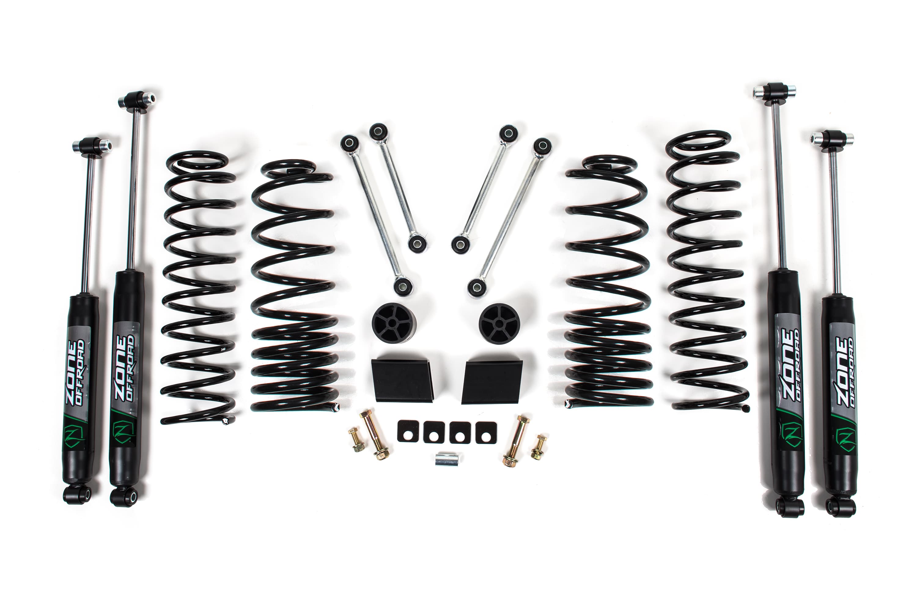 Zone Offroad 20-23 Jeep Gladiator JT 3 Inch Lift Kit Nitro Shocks Zone Offroad