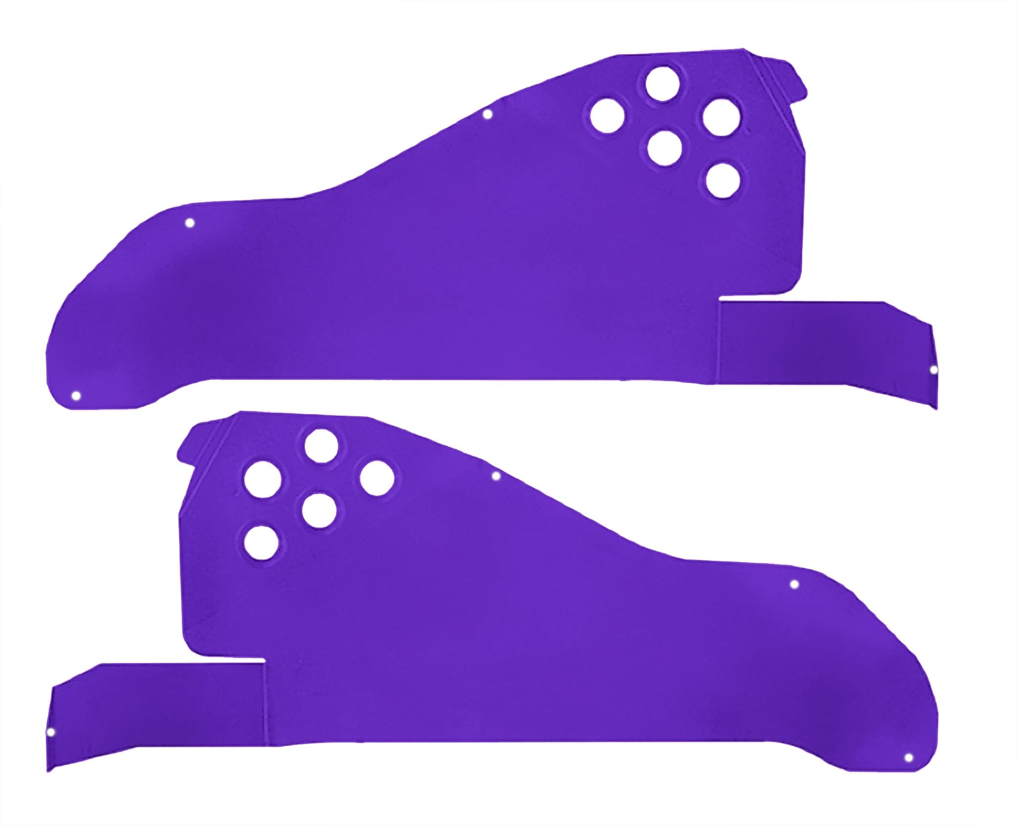 Steinjager Steinjäger Fenders Wrangler JK 2007-2018 Inner Rear Sinbad Purple
