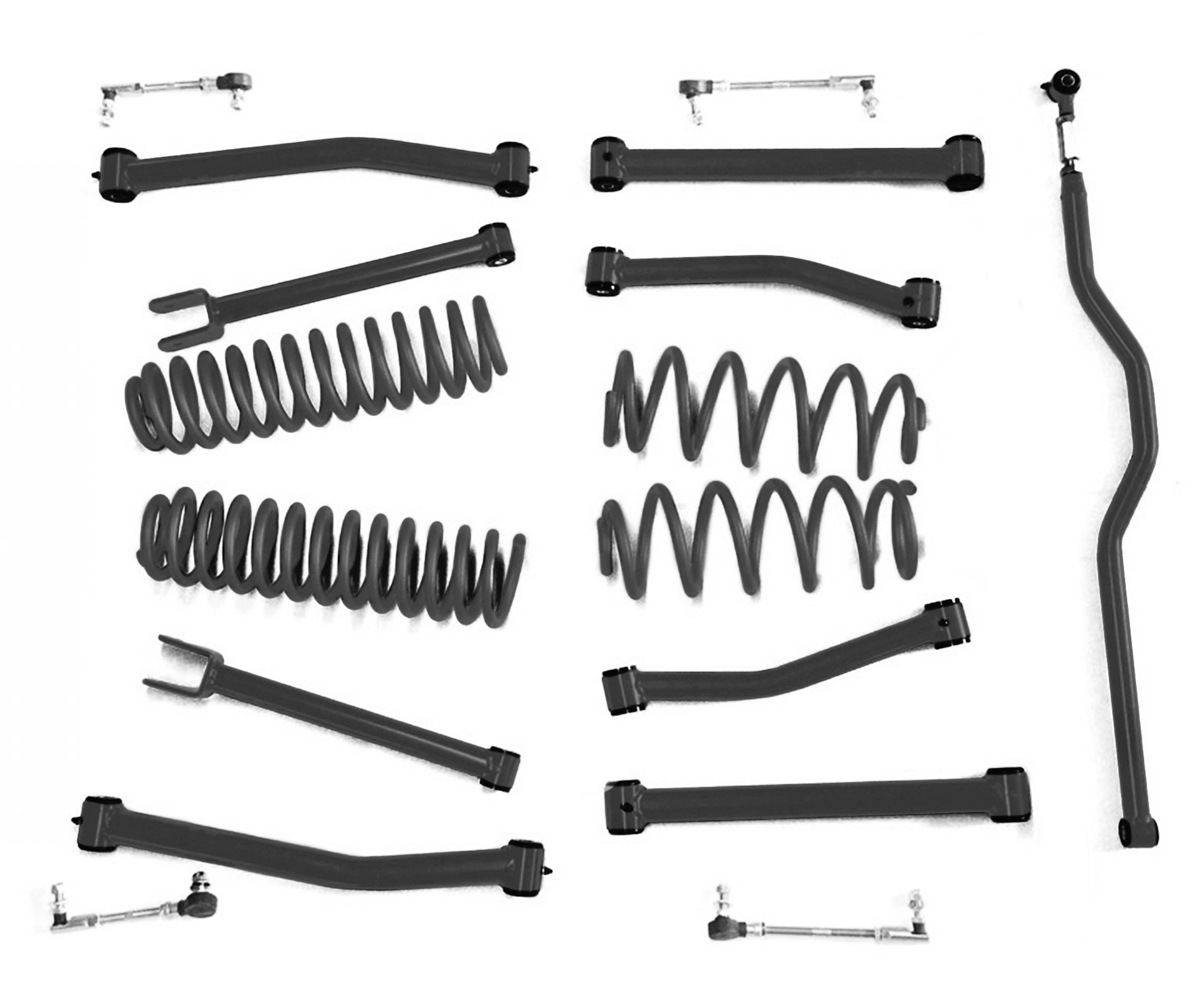 Steinjager Steinjäger Lift Kit Wrangler JK 2007-2018 2.5 Inch Bare