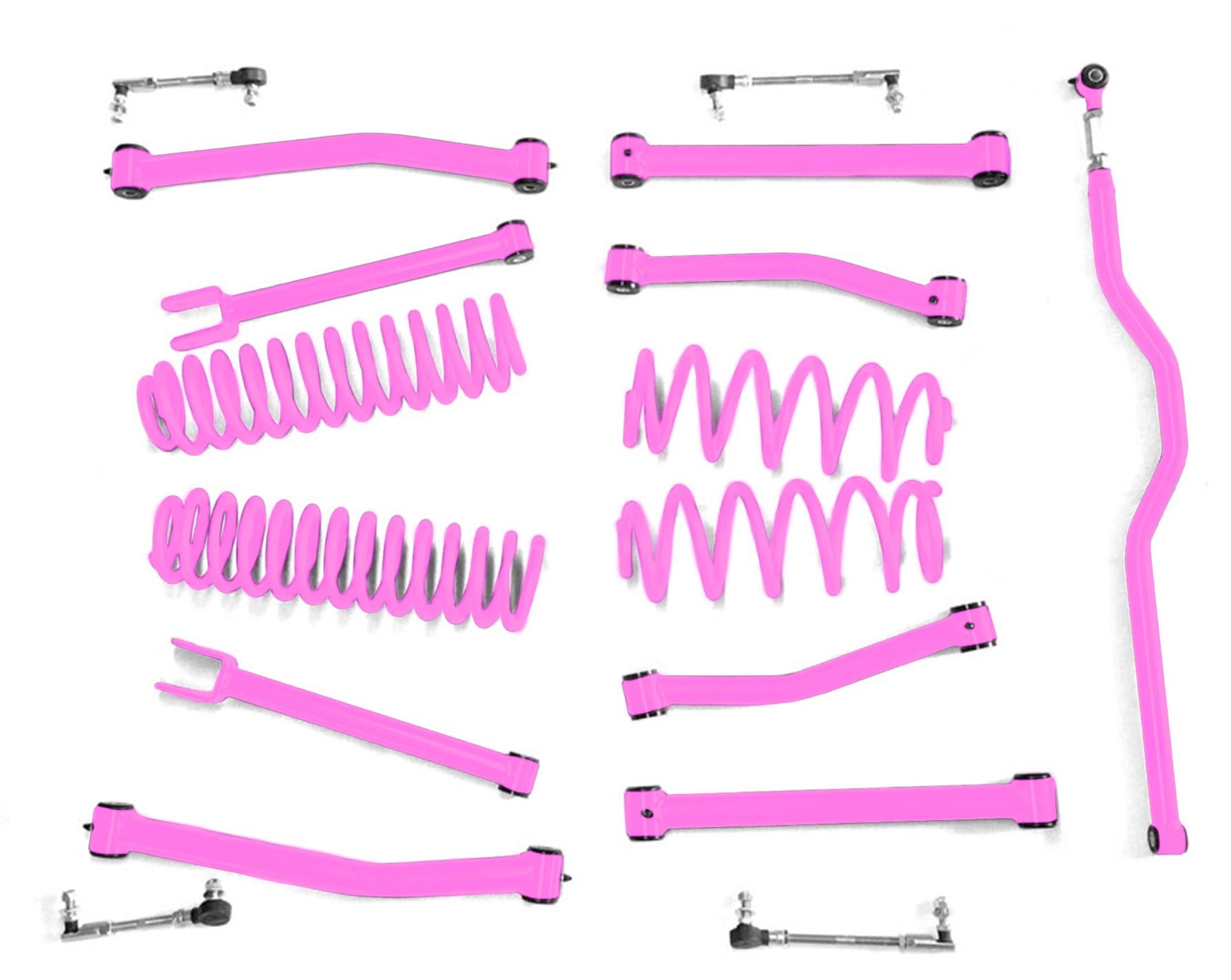 Steinjager Steinjäger Lift Kit Wrangler JK 2007-2018 2.5 Inch Pinky
