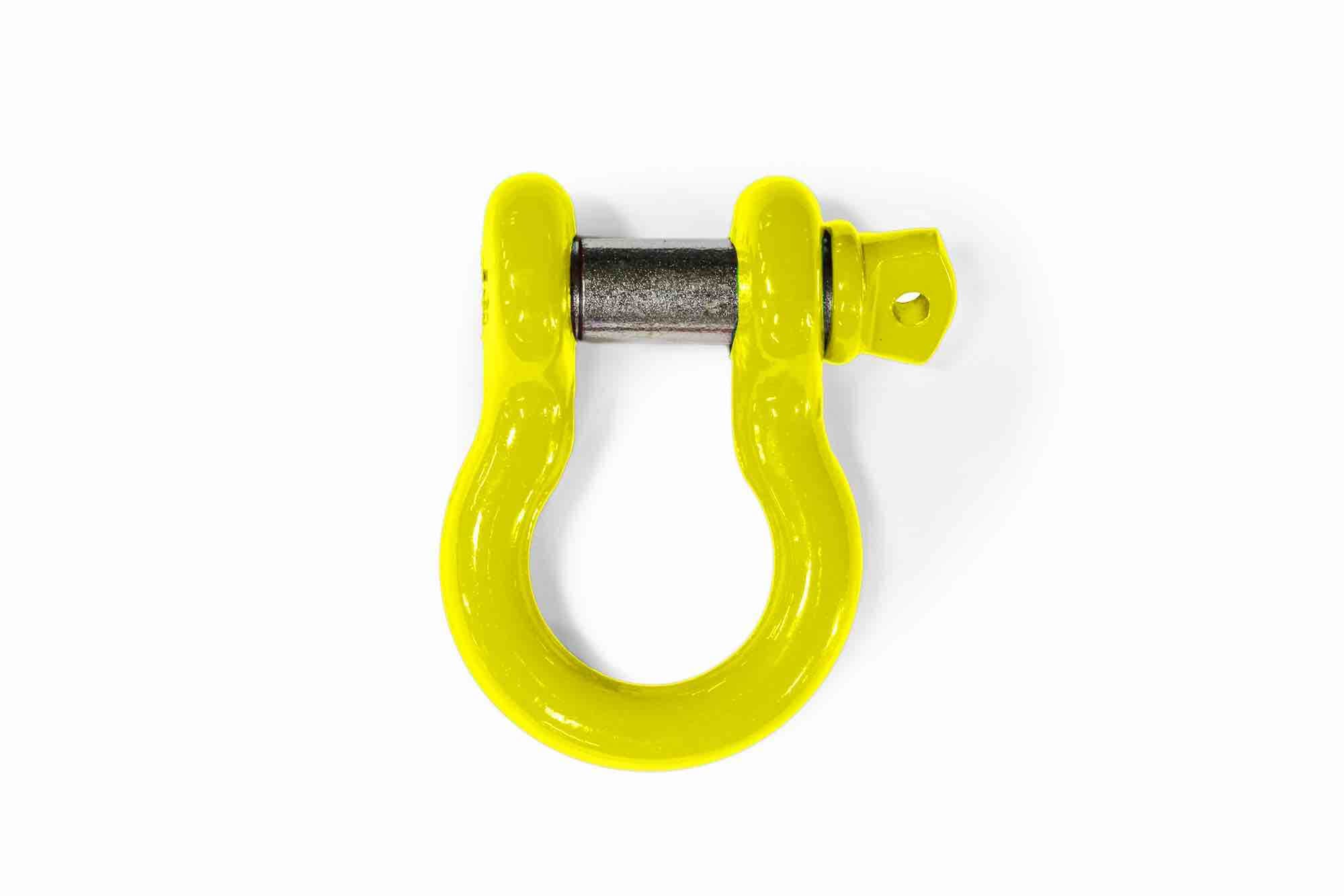 Steinjager Steinjäger Recovery and Towing Wrangler JL 2018 to Present D-Ring Shackles 1 D-ring Neon Yellow
