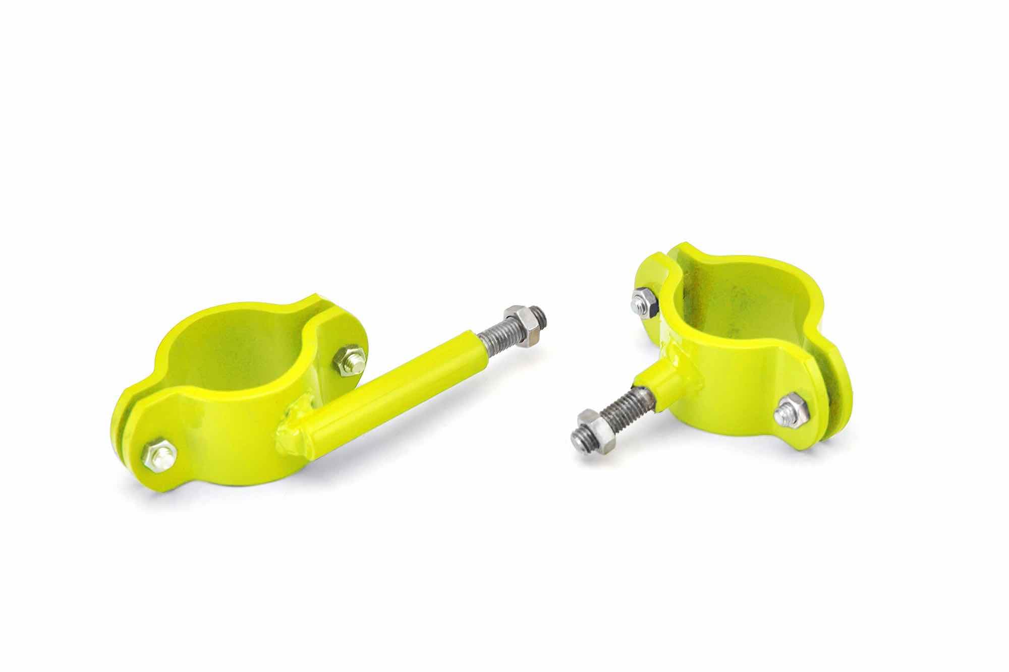 Steinjager Steinjäger Recovery and Towing Wrangler TJ 1997-2006 High Lift Jack Mount Roll Bar Neon Yellow