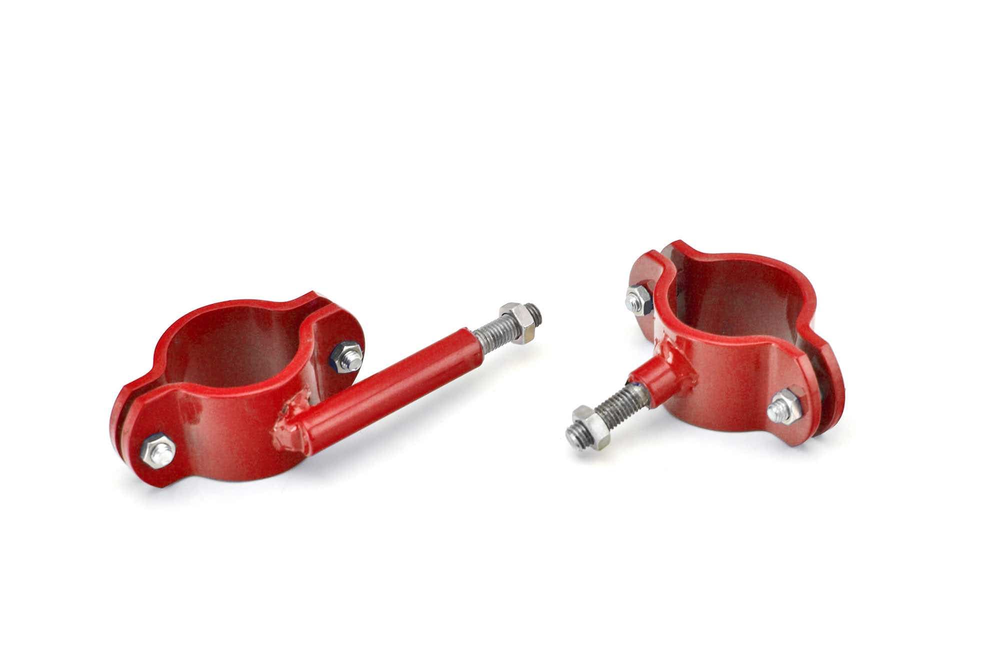 Steinjager Steinjäger Recovery and Towing Wrangler TJ 1997-2006 High Lift Jack Mount Roll Bar Red Baron