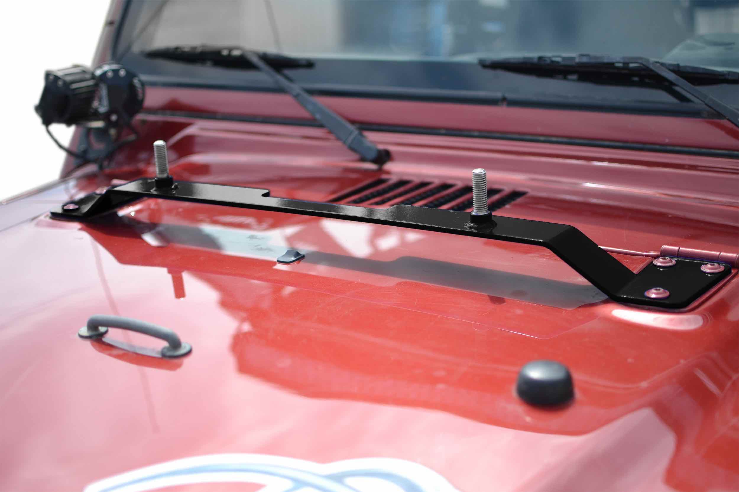 Steinjager Steinjäger Recovery and Towing Wrangler TJ 1997-2006 High Lift Jack Mount Hood Bare