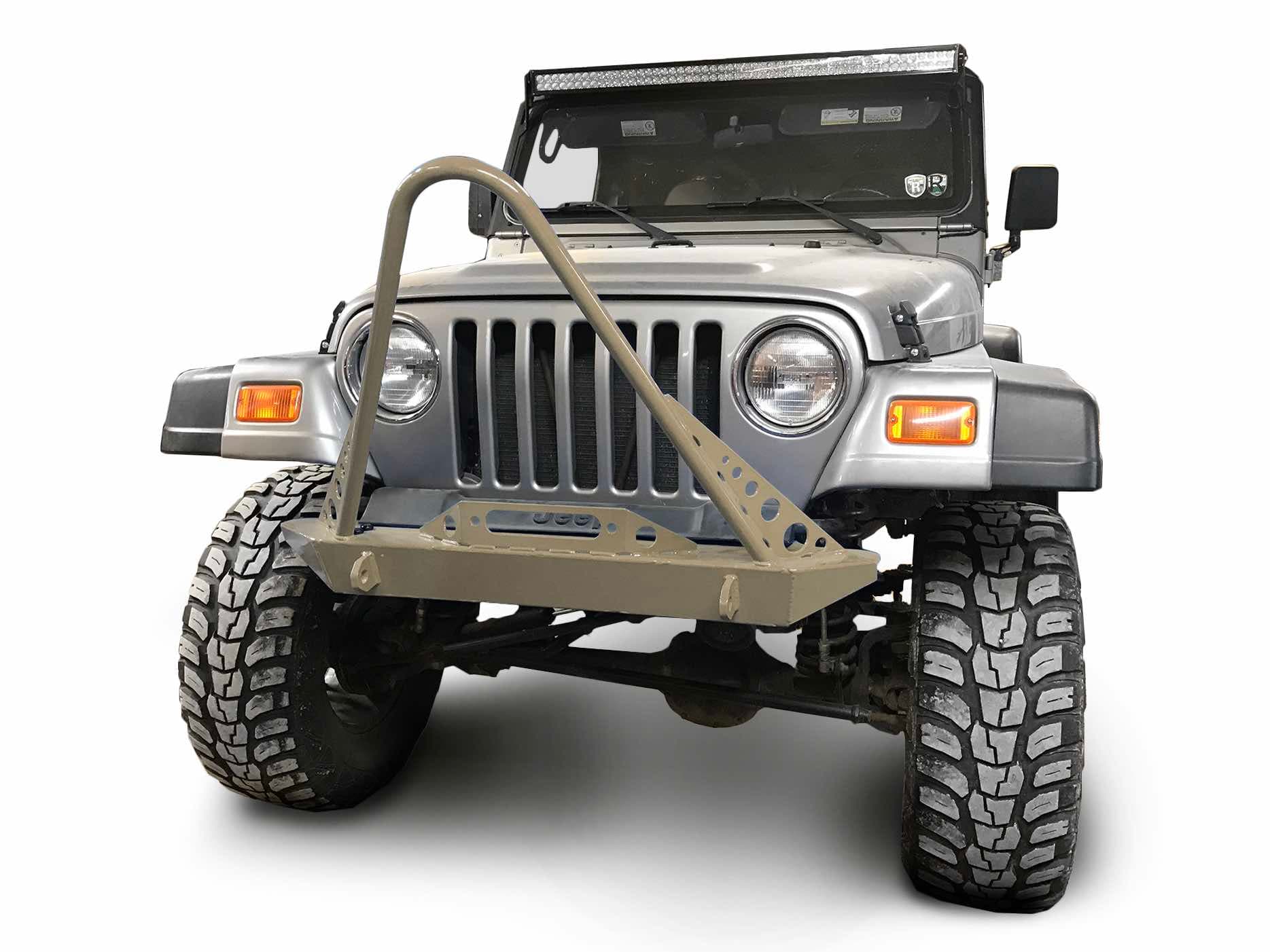 Steinjäger Bumpers Wrangler TJ 1997-2006 Stinger Military Beige