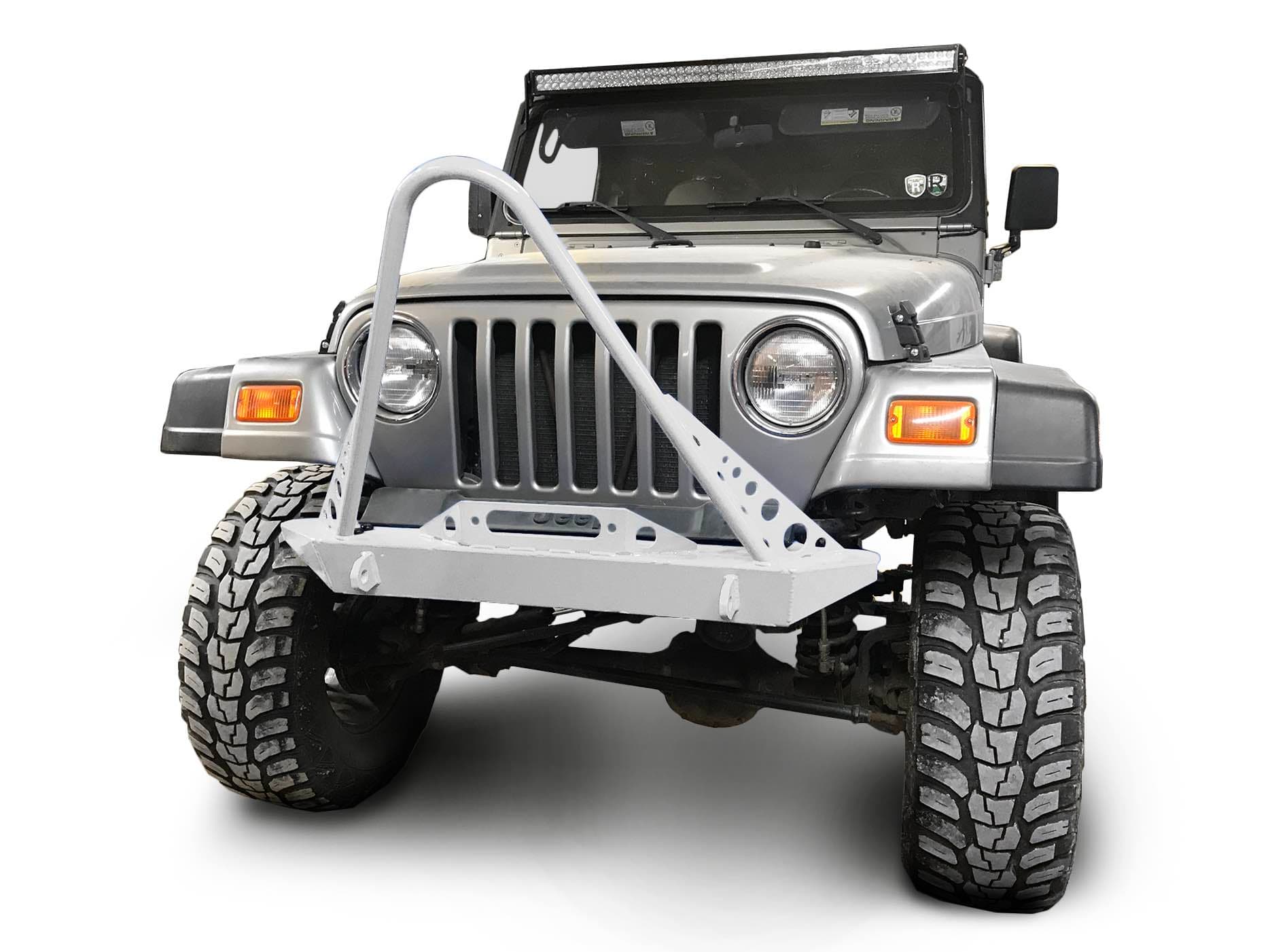 Steinjager Steinjäger Bumpers Wrangler TJ 1997-2006 Stinger Cloud White