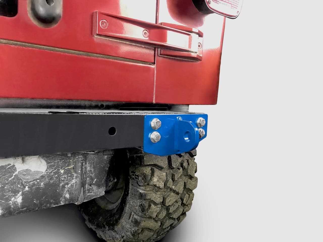 Steinjager Steinjäger Recovery and Towing Wrangler TJ 1997-2006 D-Ring Mounting Brackets Playboy Blue