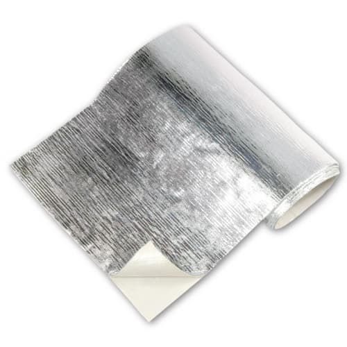 Heat Barrier 24 Inch x 36 Inch Up to 2000 Degree F Silver Adhesive Backed Thermo Tec product image