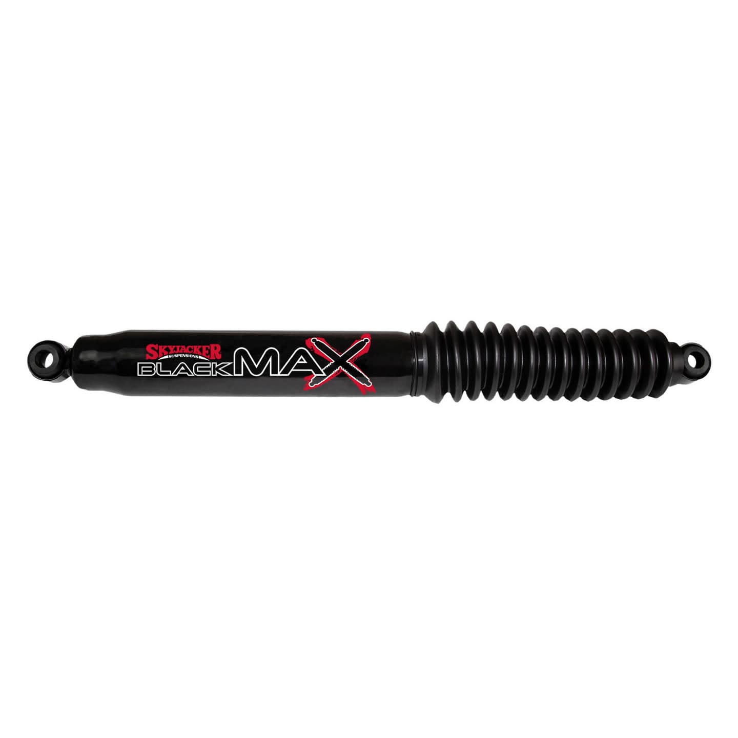 Black MAX Shock Absorber For 55-09 Jeep Dodge Chevy w/Black Boot 19.07 Inch Extended 12.07 Inch Collapsed Skyjacker product image
