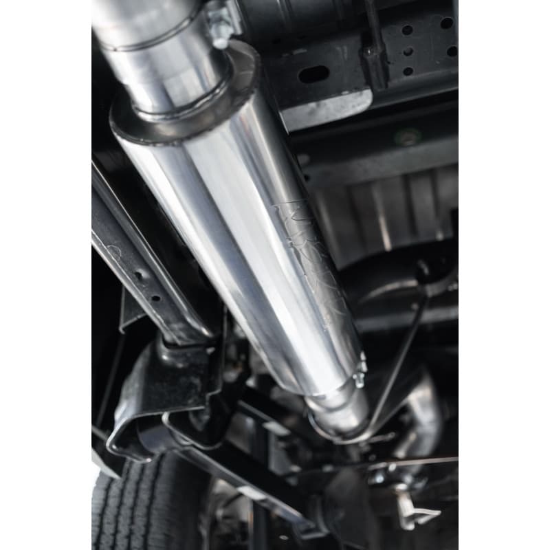 14-Up Ram 2500/3500 Armor Lite, Aluminized Steel 4 Inch Cat Back Single Side Exit Exhaust System MBRP product image