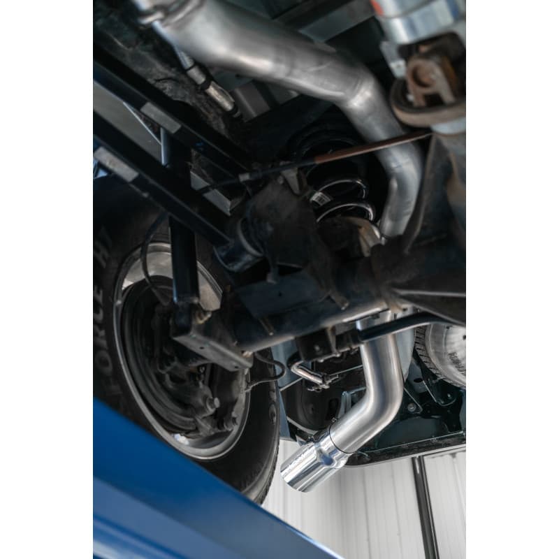 14-Up Ram 2500/3500 Armor Lite, Aluminized Steel 4 Inch Cat Back Single Side Exit Exhaust System MBRP product image